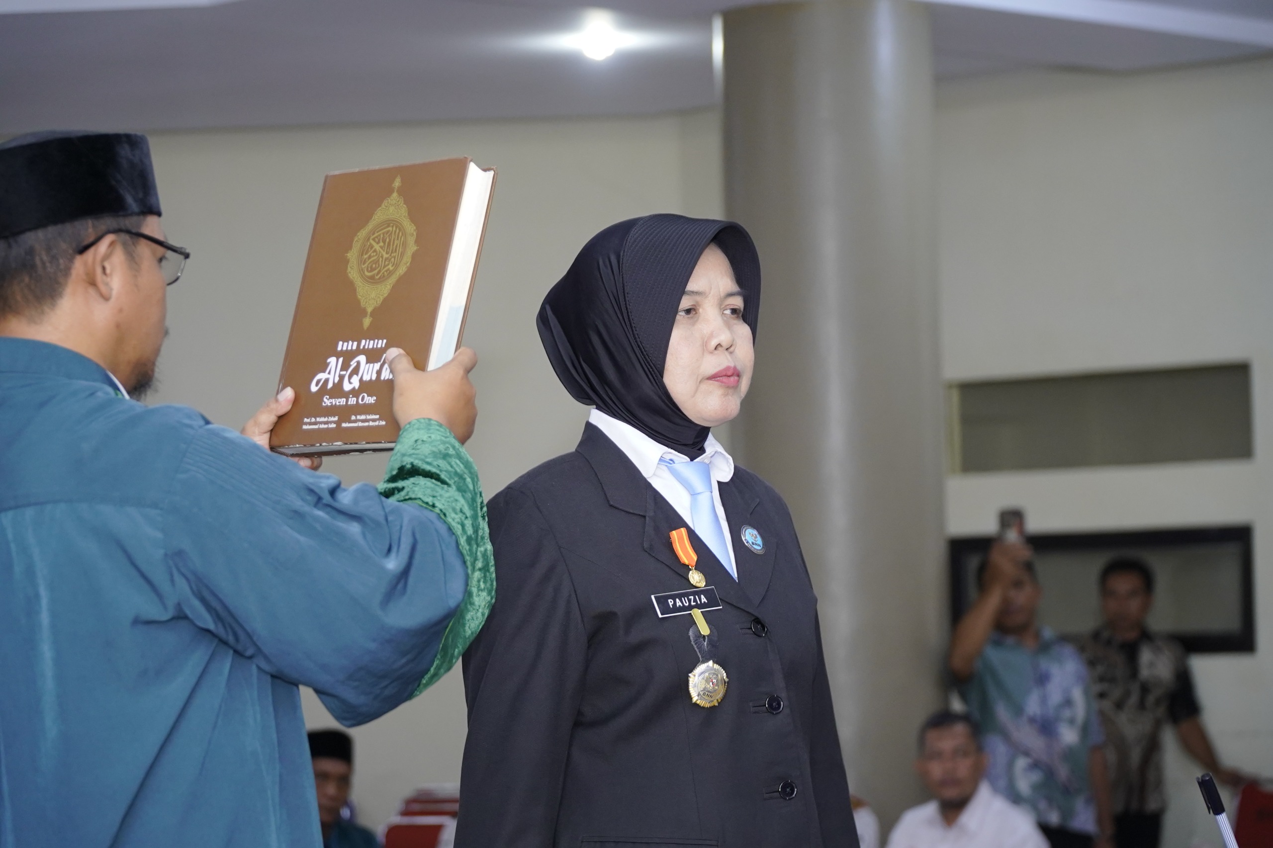 Hadiri Pelantikan Kepala BNN Tidore, Wawali Ahmad Laiman Harapkan Kolaborasi Pemberantasan Narkoba.
