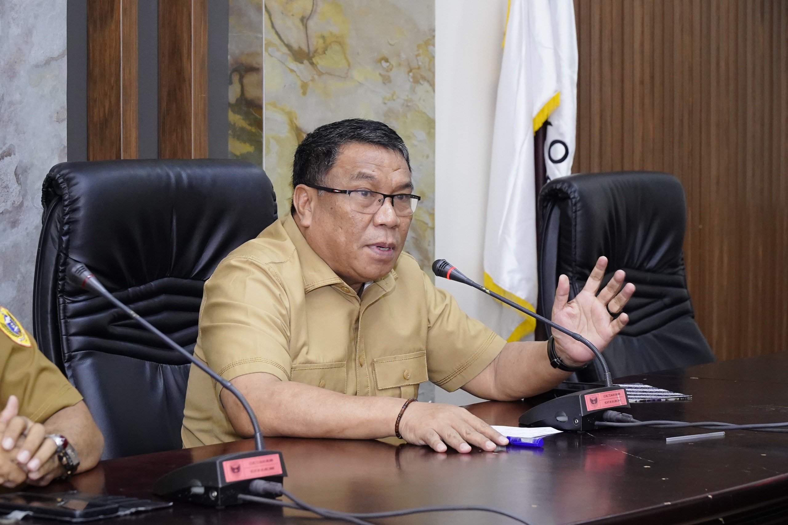 Sekretaris Daerah Kota Tidore Kepulauan, Ismail Dukomalamo.